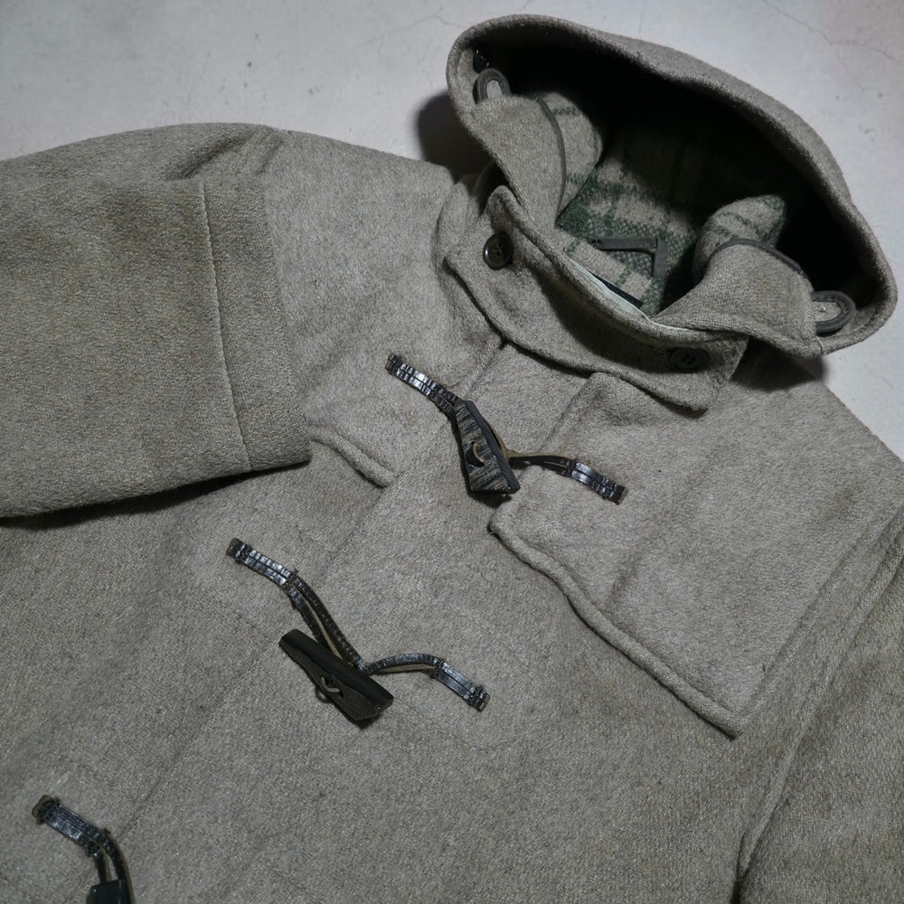 Gloverall Vintage Duffle Coat Size USA 14 Made In England Wool Toggle Button